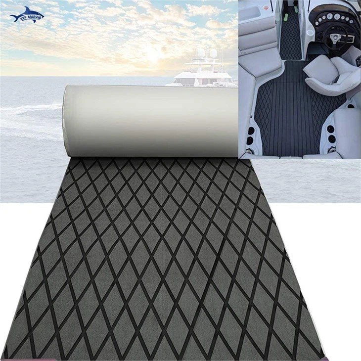 XYFmarine EVA boat deck mats OEM production supplier for boat floor replacement
